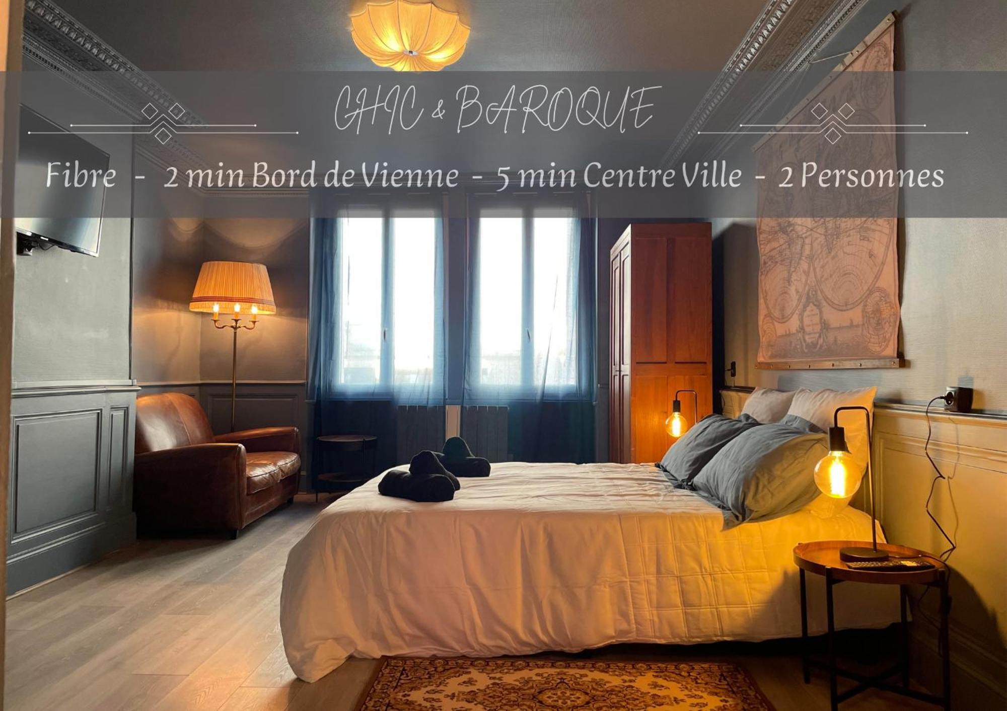 Appartement Chic & Baroque 5 Min Centre Ville Et Bord De Vienne Limoges Exteriör bild
